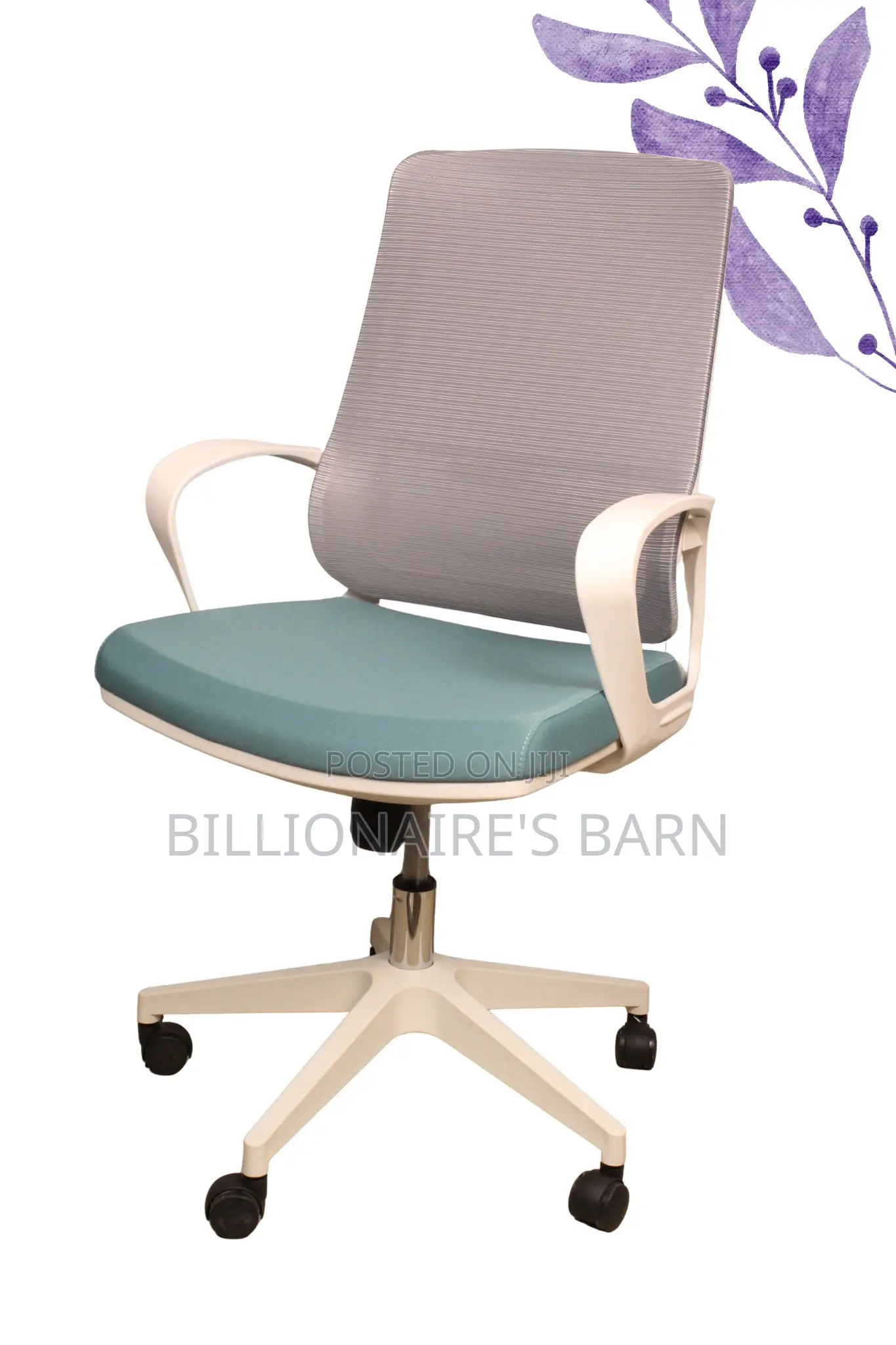 Office Chairs; Office Mesh Back With Lumbar Support Seat.