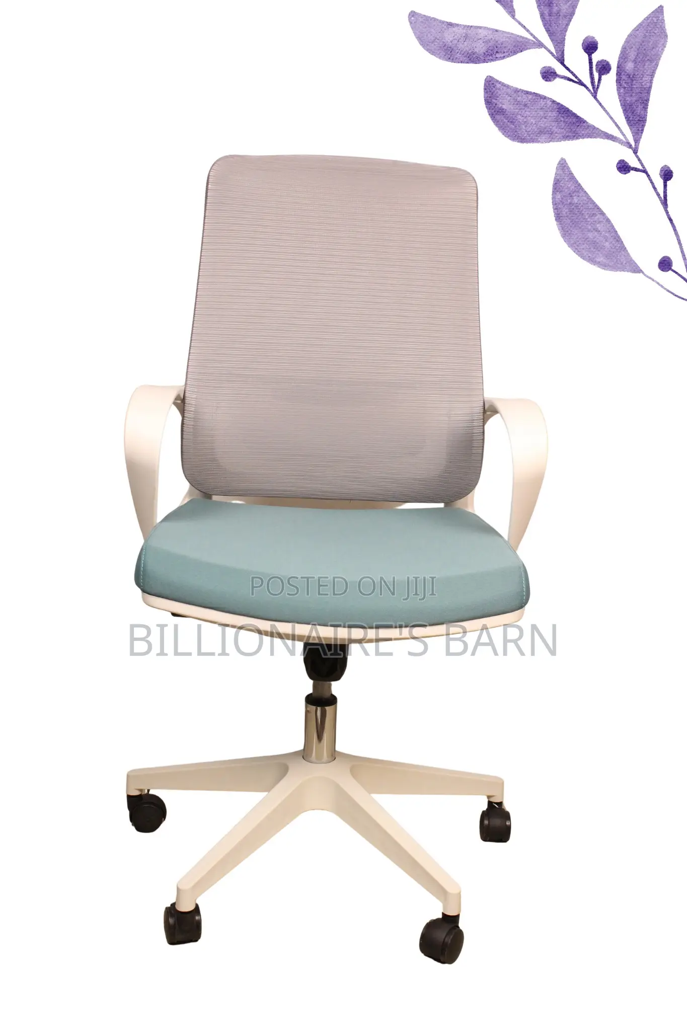 Office Chairs; Office Mesh Back With Lumbar Support Seat.