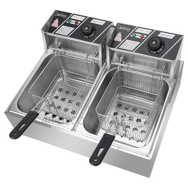 12ltrs Double Commercial Deep Fryer