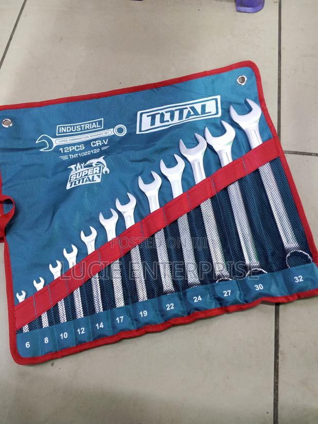 Industrial Combination Spanner Set 12pc - main view