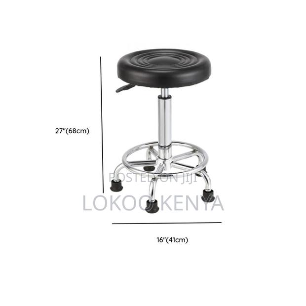 Office Stool : Height Control Black Stool - thumbnail 2