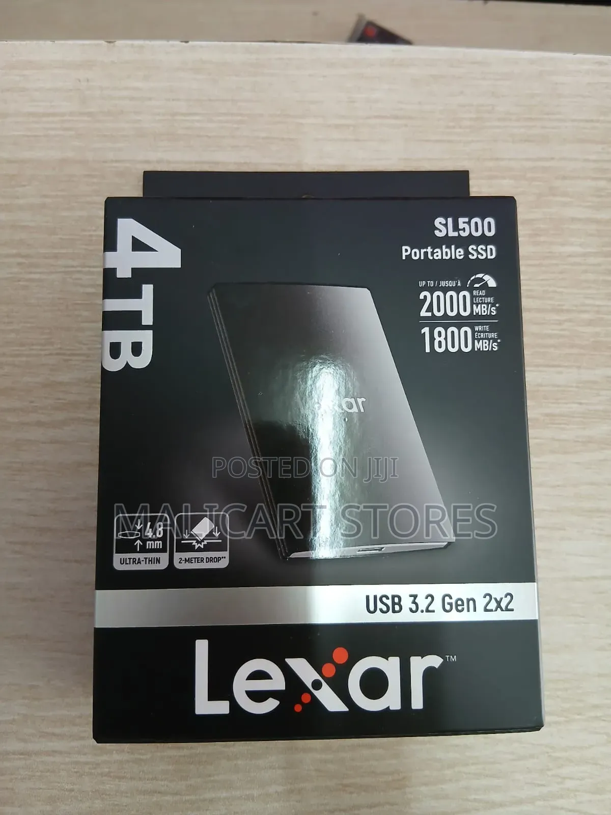 Lexar Sl500 4tb Portable SSD Usb 3.2 Gen 2×2