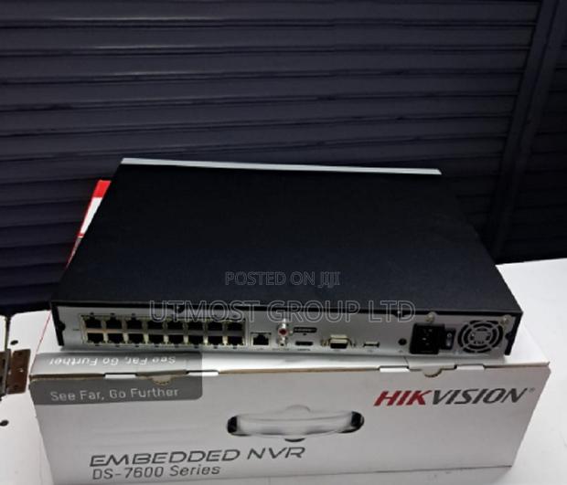 Hikvision Ds-7616ni-Q2/16p 16-Channel 4krecording Resolution