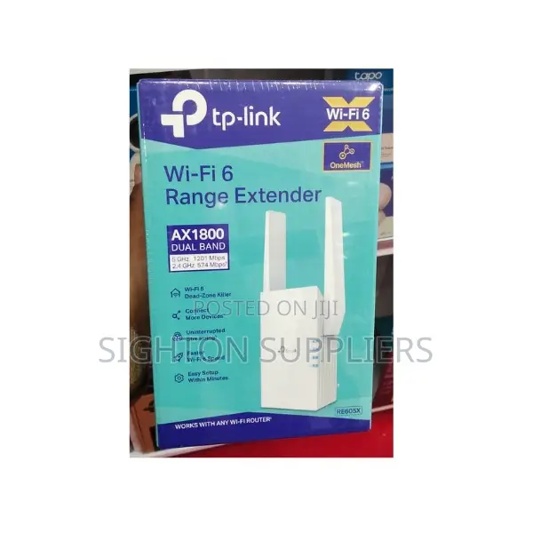Tp-Link Ax1800 Wi-Fi Range Extender – Tl-Re605x