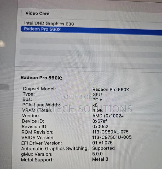 Laptop Apple MacBook Pro 2018 32GB Intel Core I9 SSD 1T - thumbnail 5