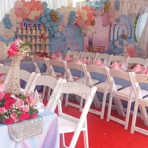 Foldable Seats/Chairs, Dressed Tables, Tents, Chairs/Seats