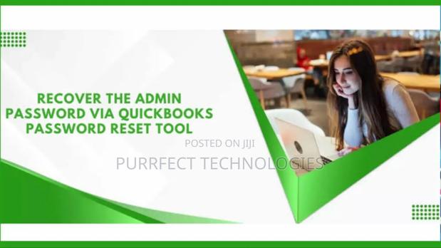 Quickbooks Admin Password Reset - main view