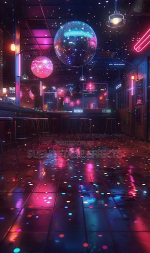 Motorised Mirror Ball for Hire - main view