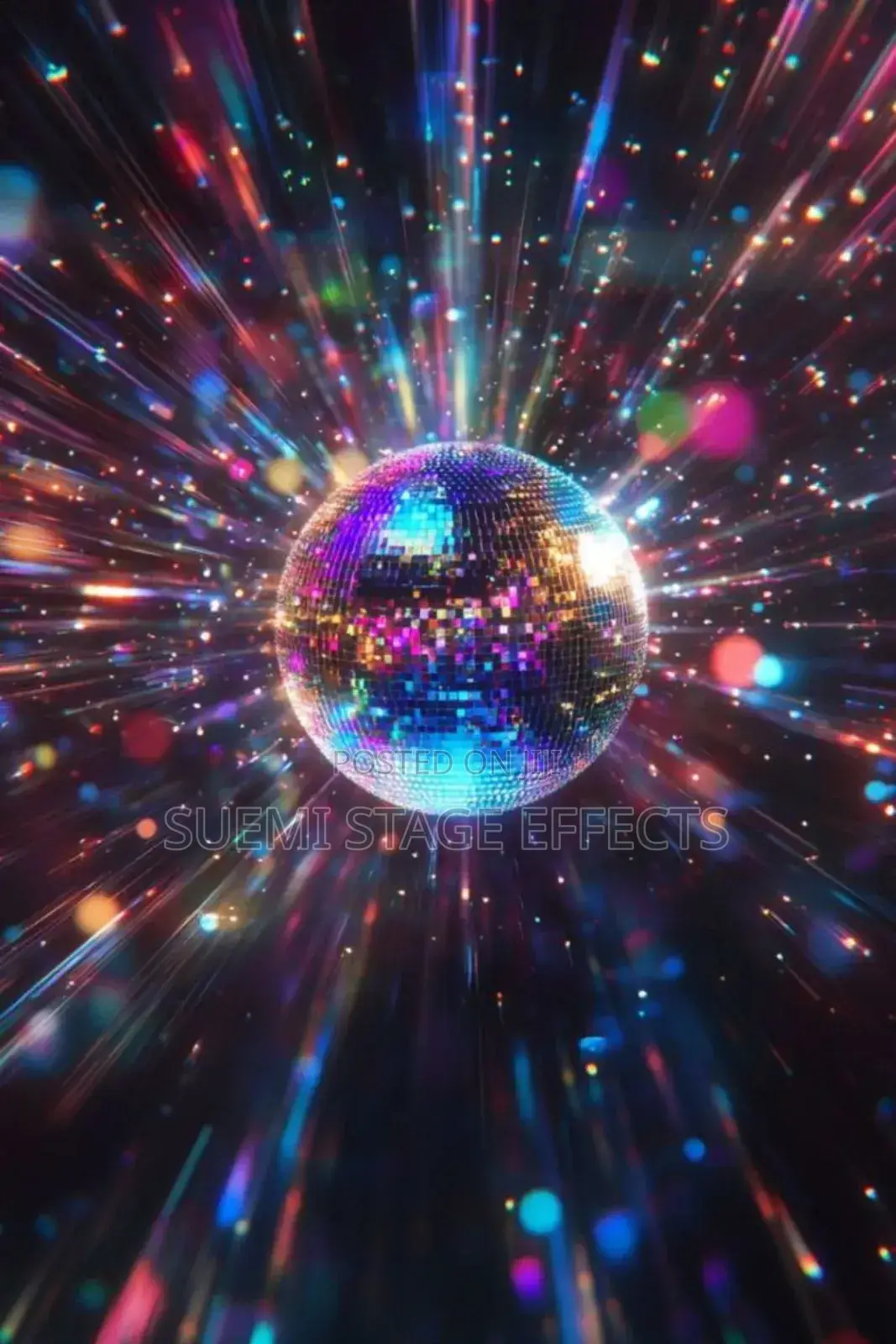 Motorised Mirror Ball for Hire