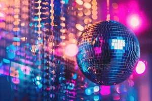 Motorised Mirror Ball for Hire