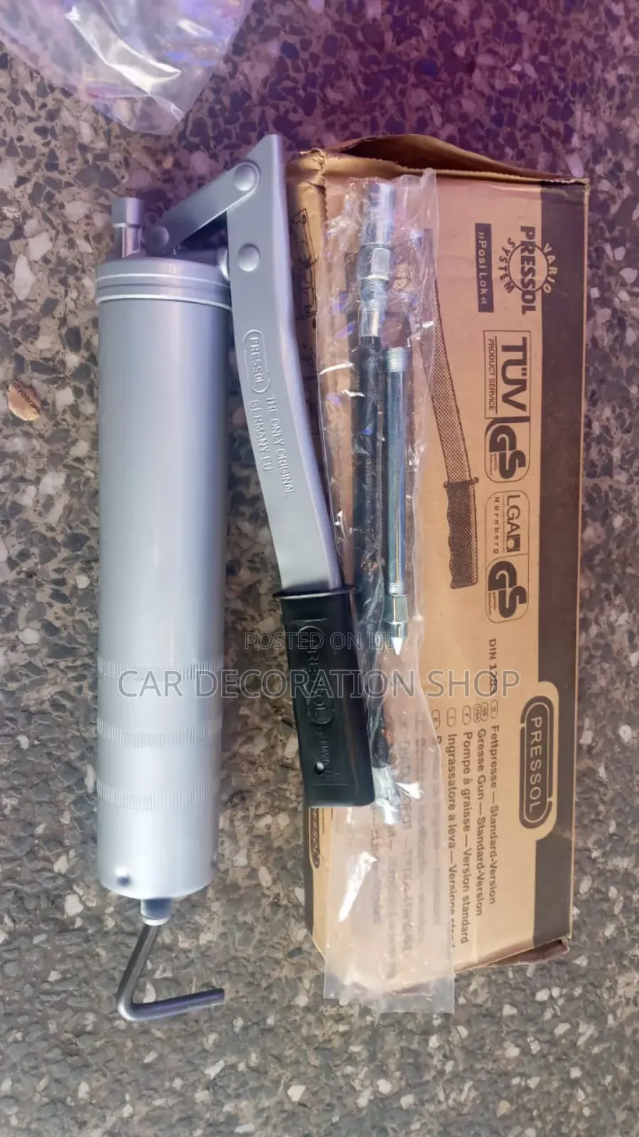 Grease Gun Lever Handle