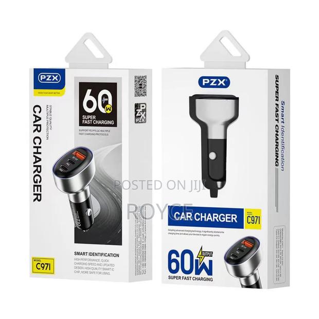 60w Super Fast Car Charger - main view