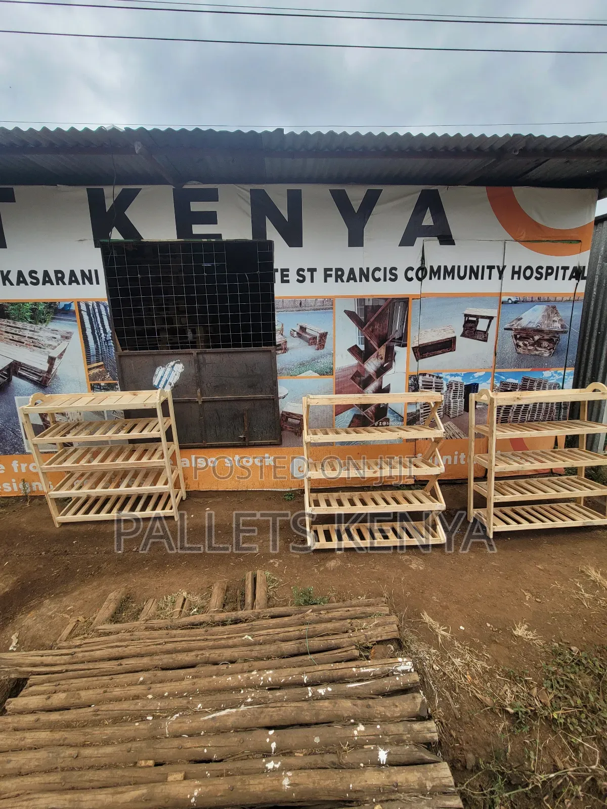 Pallet Shoe Racks