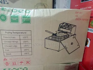 Eoco 6 Litres Single Deep Fryer With Adjustable Temp 