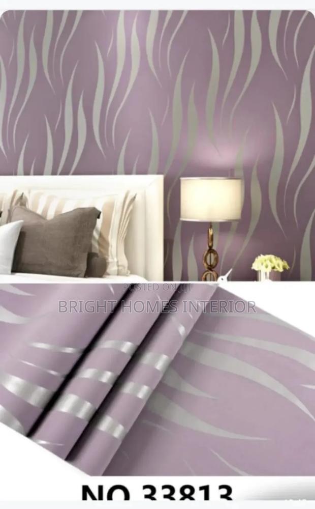 Purple 3d Pattern Wallpaper Available