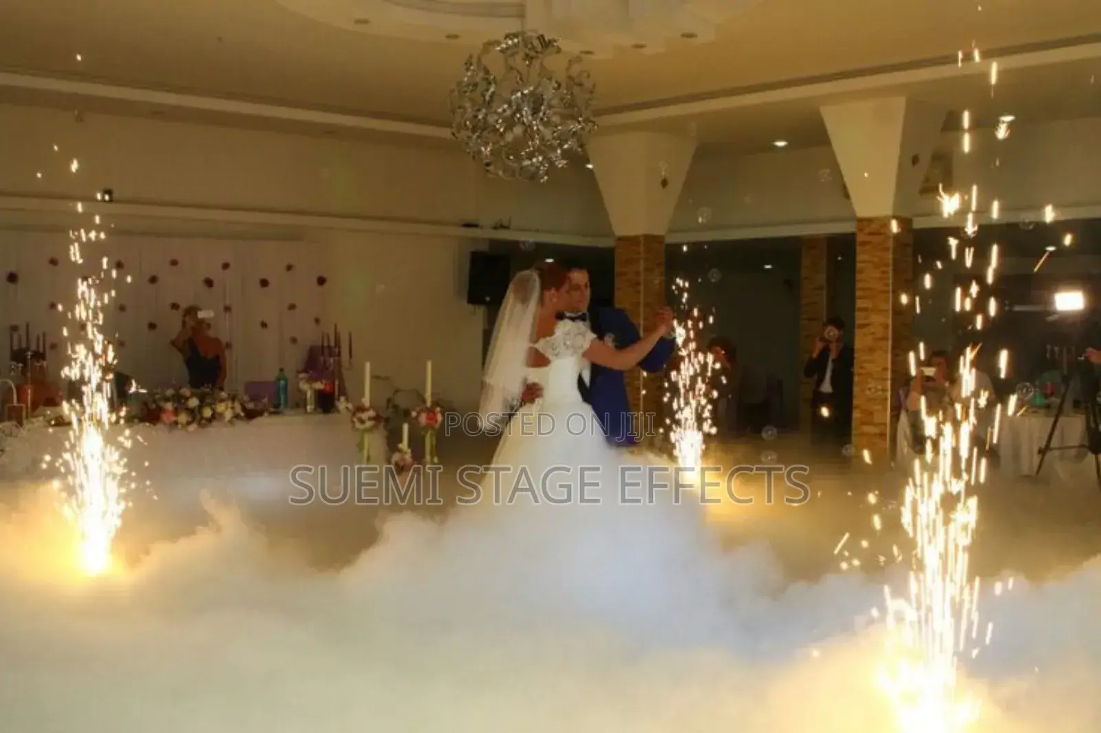 Wedding Cloud Effect – Low Fog Machine Hire