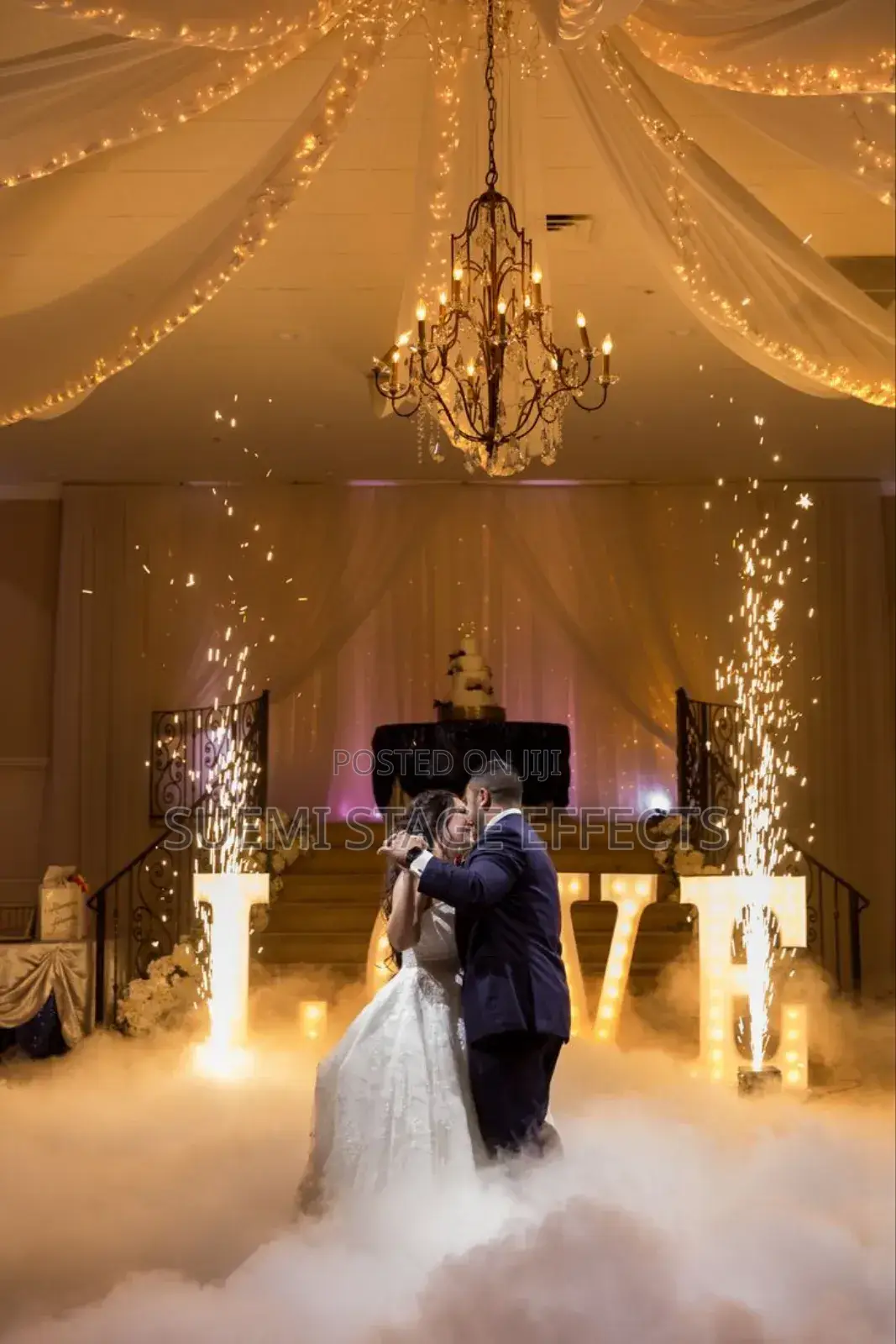 Wedding Cloud Effect – Low Fog Machine Hire
