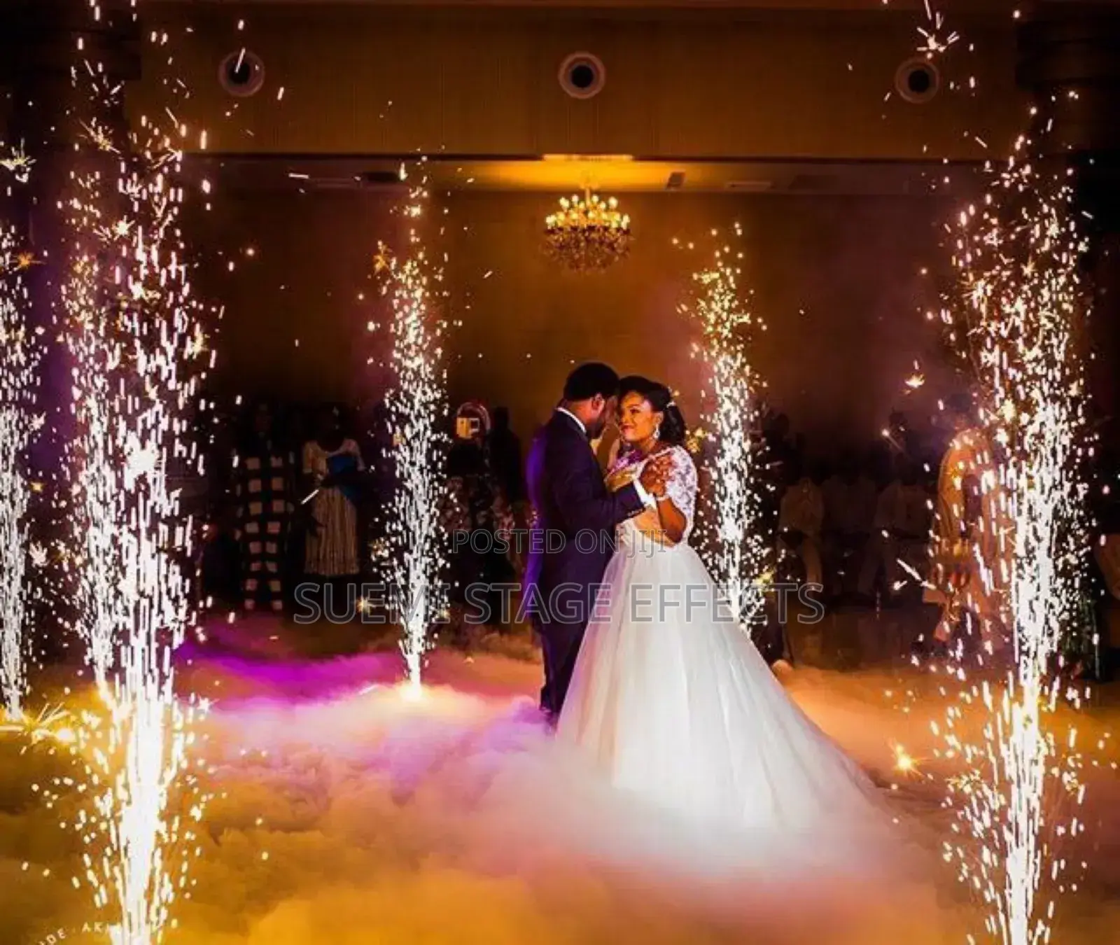 Wedding Cloud Effect – Low Fog Machine Hire