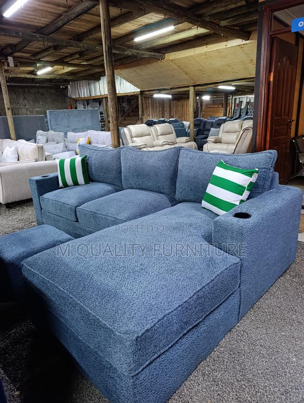 Modern Essence L Shaped Sofa