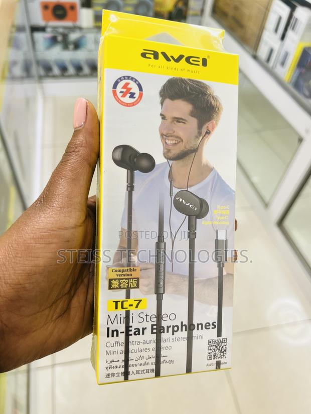 Awei Tc7 Type C Earphones - thumbnail 3