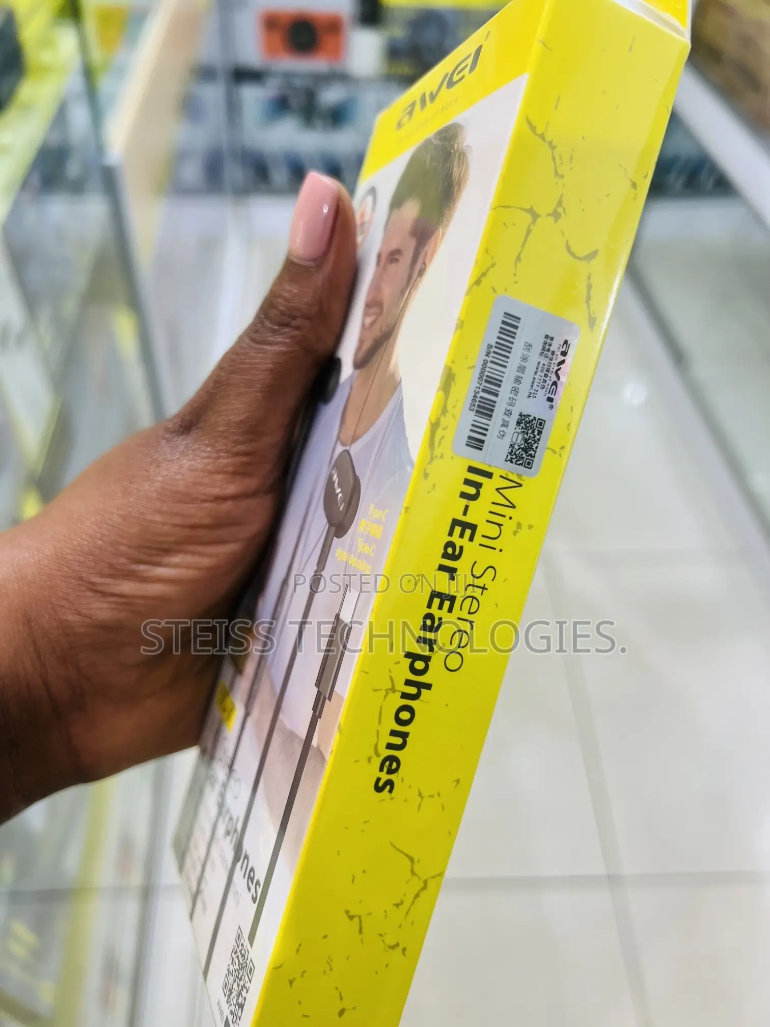 Awei Tc7 Type C Earphones