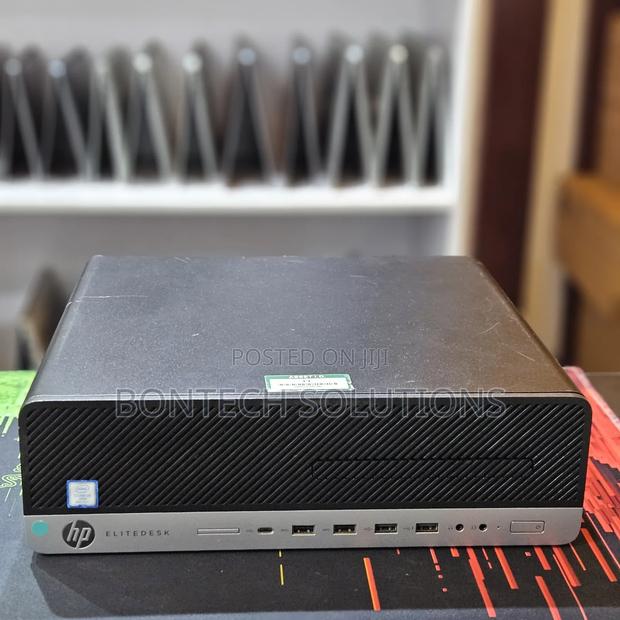 Desktop Computer HP EliteDesk 800 G4 8GB Intel Core I7 SSD 256GB - thumbnail 5