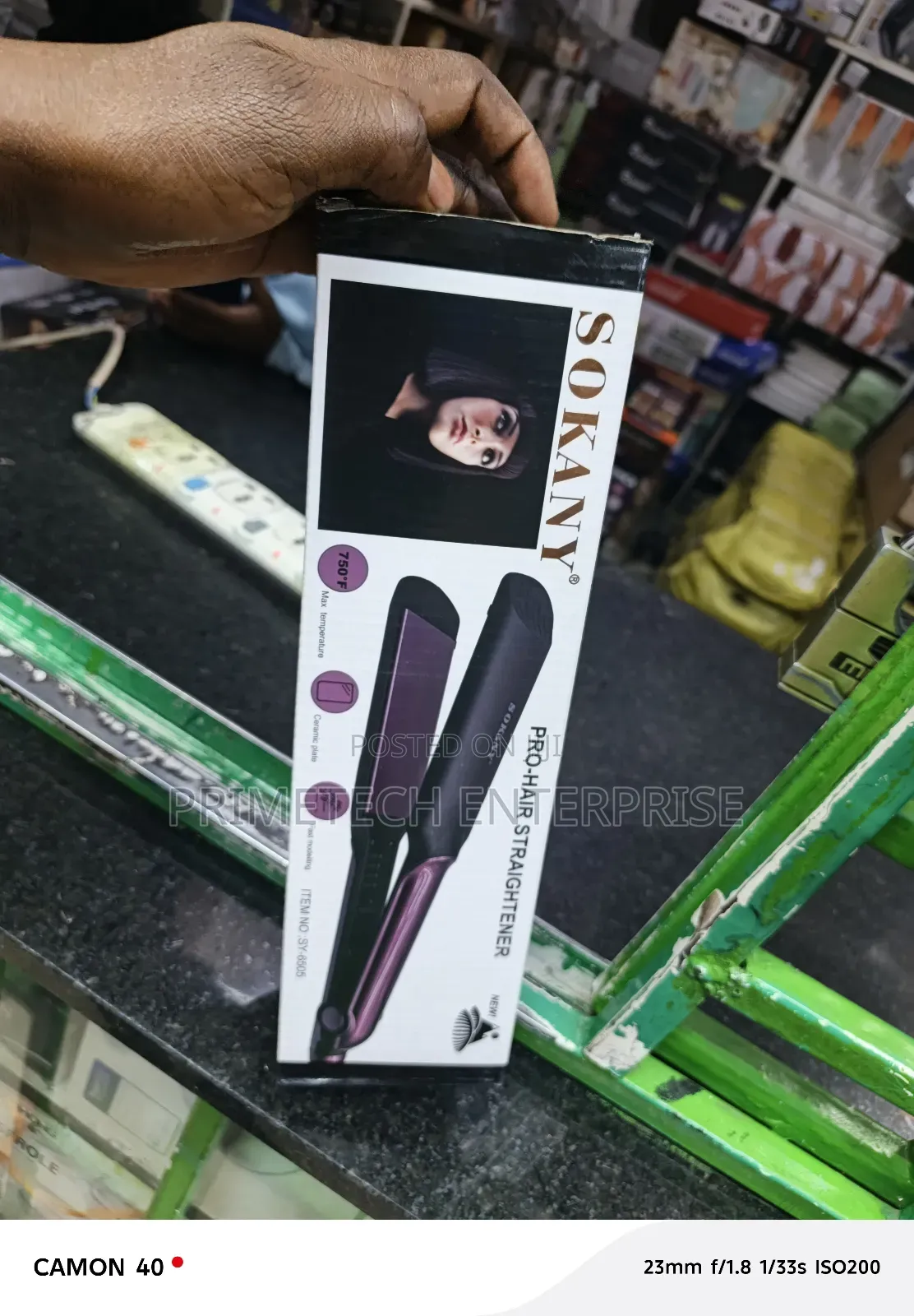 Sokany Hair Straightener