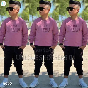 2pc Us Polo Pants Set