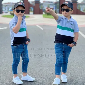 *3 Piece Boys Lacoste Denim Set*