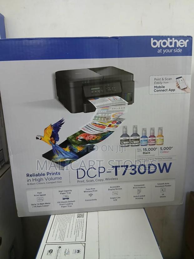 Brother DCP-T730dw Ink Tank Printer - main view