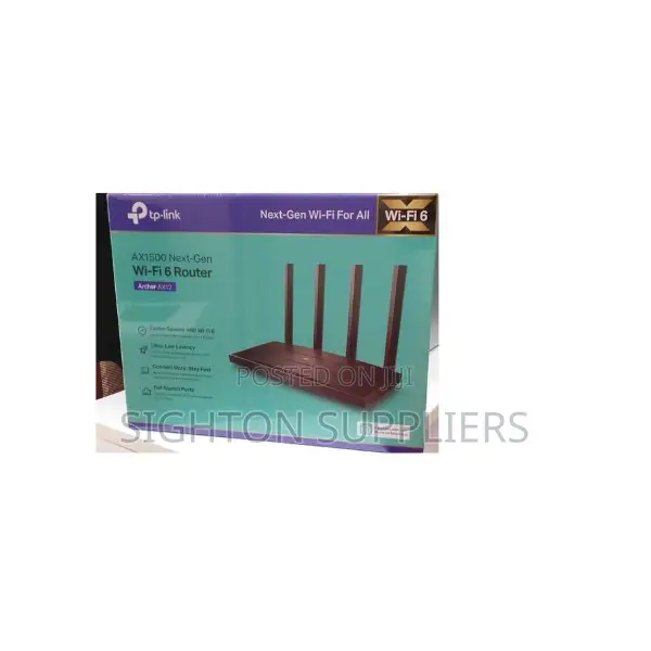 Tp-Link Archer Ax12 Ax1500 Dual-Band Wi-Fi 6 Router