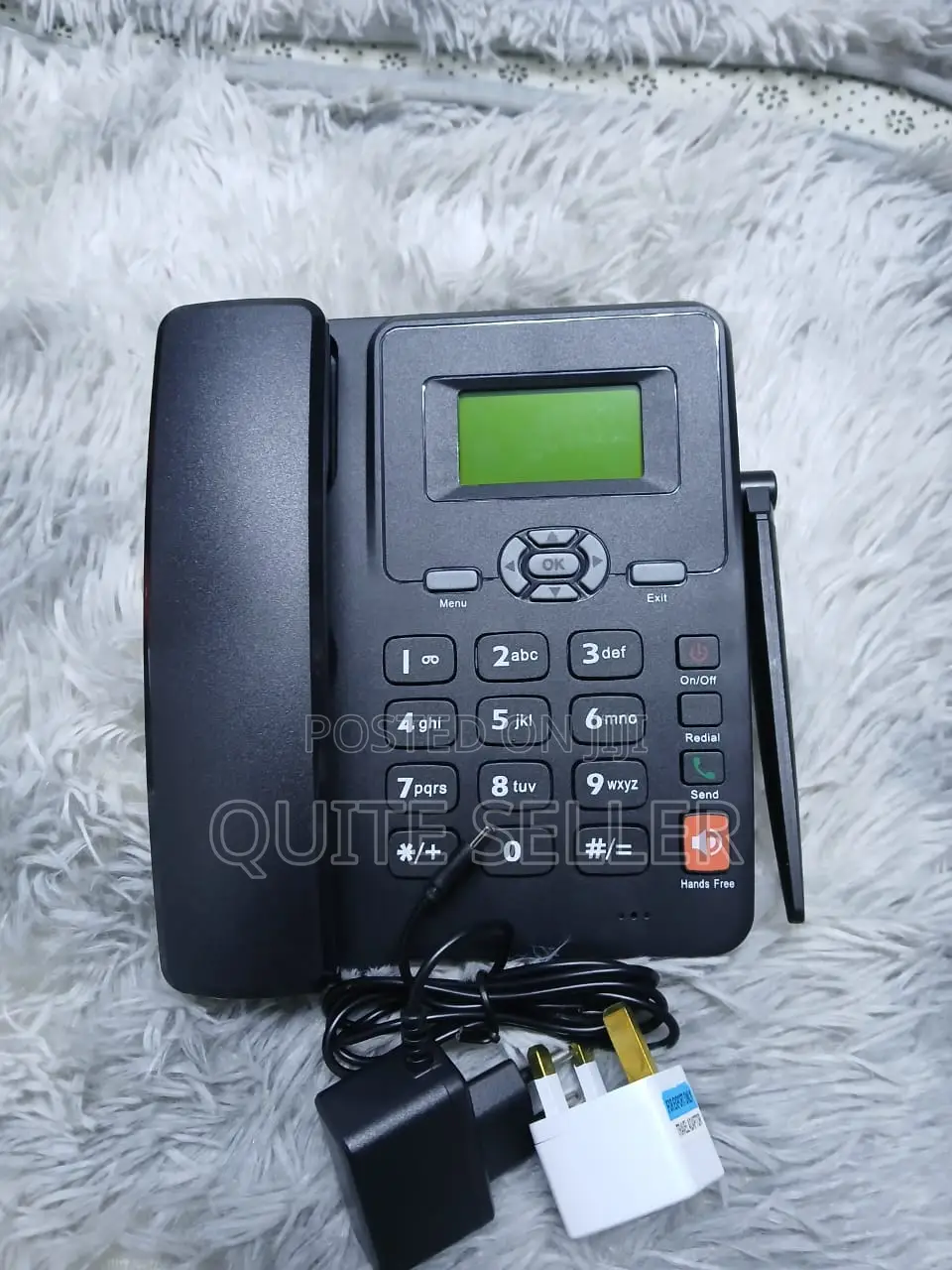 Desk Phone GSM Fixed Cordless Telephone With 2 Sim Card Slot