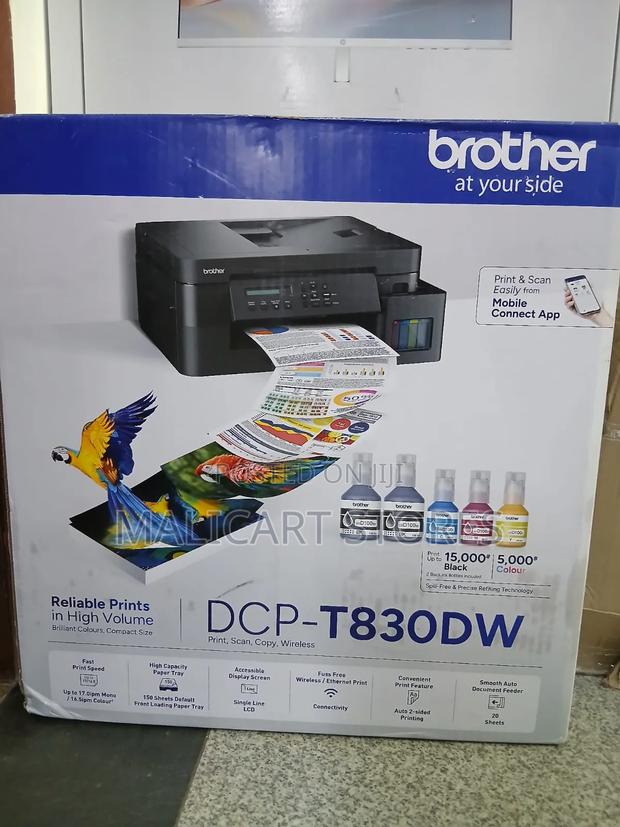 Brother DCP-T830dw Ink Tank Printer - main view