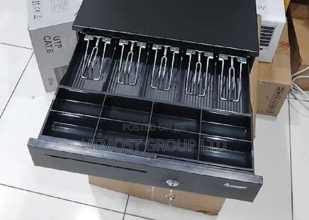 Pos Cash Drawer Box 4 Bill 5 Coin Tray4 Bill Compartments