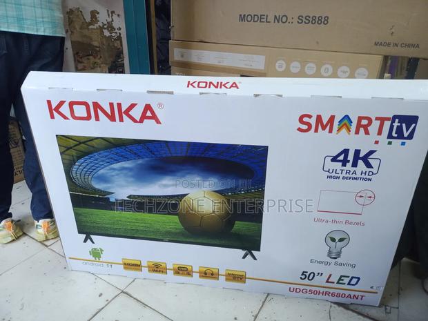 Konka 50-Inch Android Smart Tv With Built in Wifi