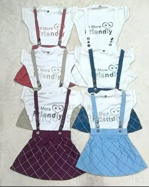 Girls Butterfl Suspender Dress*
