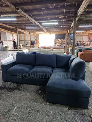 L Shaped Sofa With Plush Comfort
