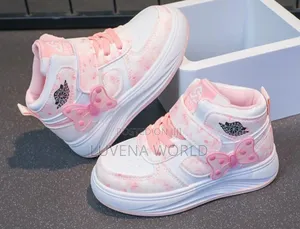 Girls High Cut Sneakers