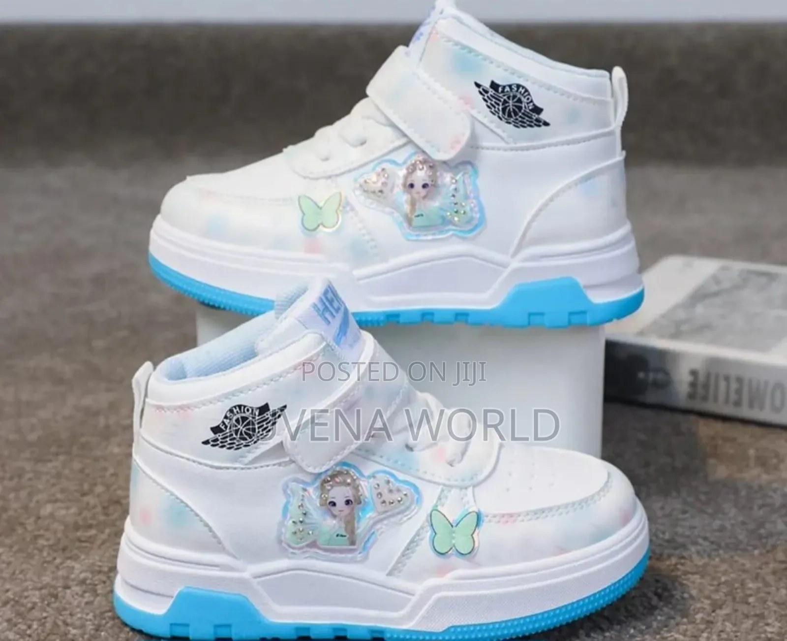 Girls High Cut Sneakers