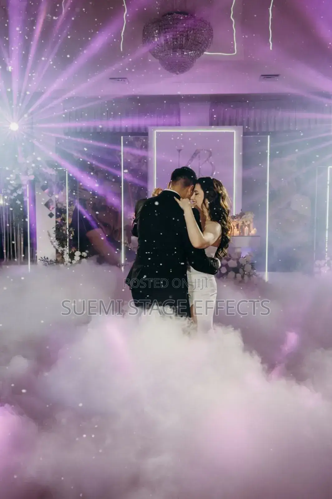 Cold Fog Machine for Hire – First Dance on a Cloud