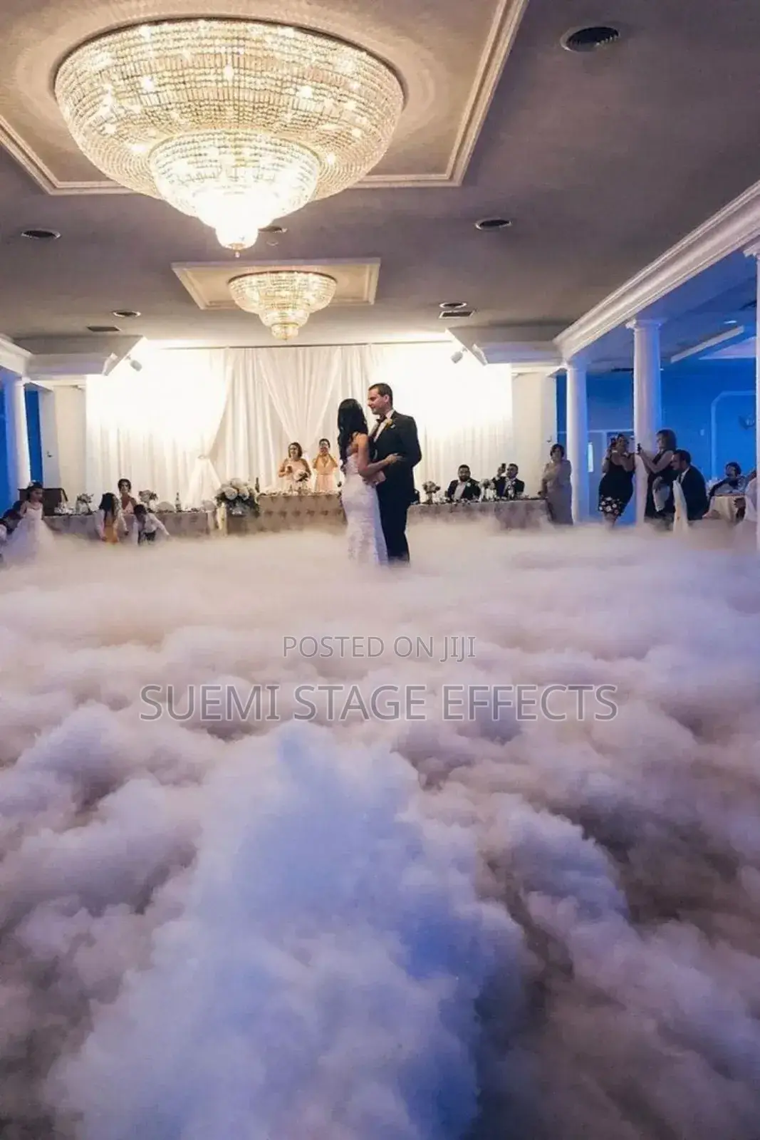 Cold Fog Machine for Hire – First Dance on a Cloud