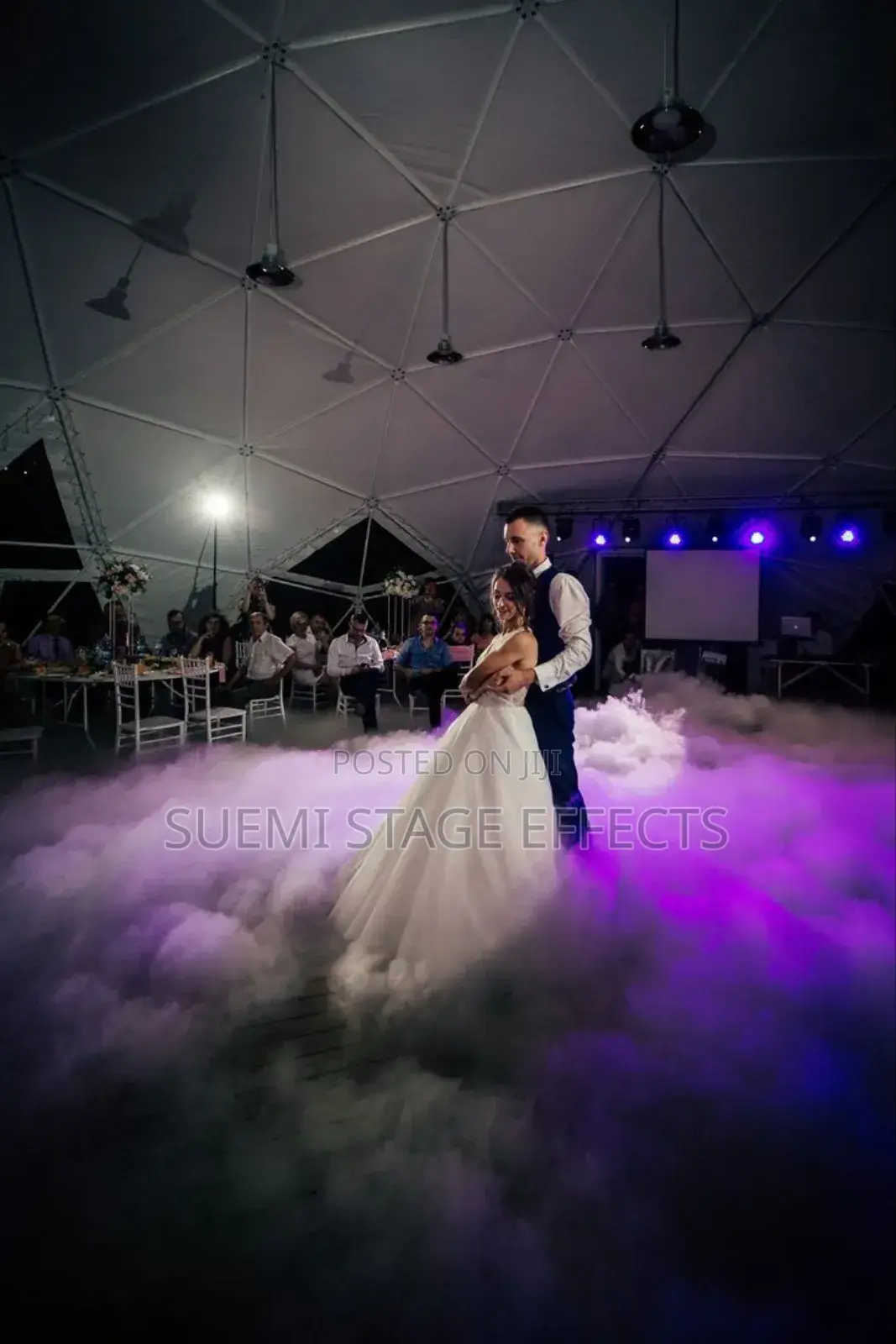 Cold Fog Machine for Hire – First Dance on a Cloud