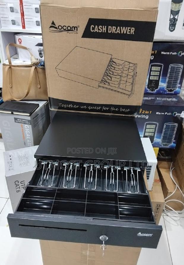 Pos Automatic Cash Drawer With 3 Position Key Lock - main view