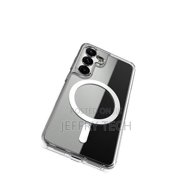 Objyca Samsung Galaxy S24 + Plus Crystal Clear Magsafe Case - main view