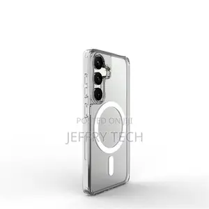 Objyca Samsung Galaxy S24 + Plus Crystal Clear Magsafe Case
