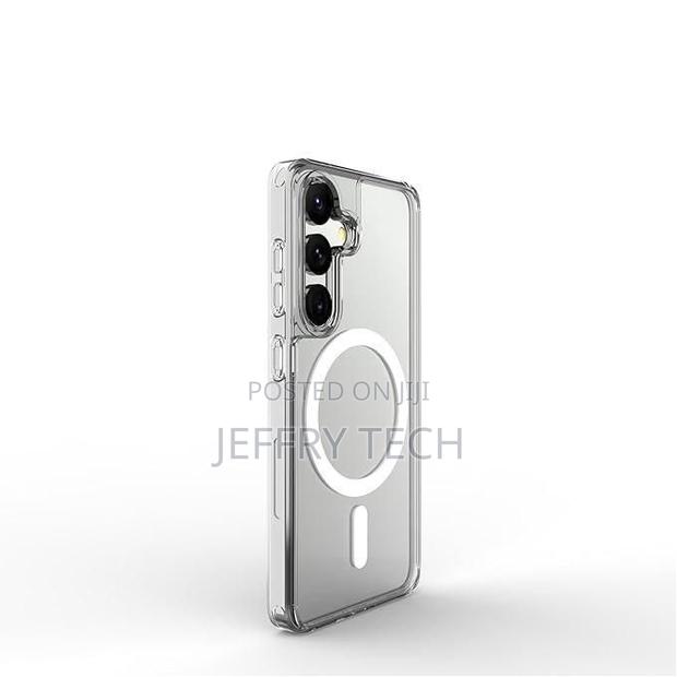 Objyca Samsung Galaxy S24 + Plus Crystal Clear Magsafe Case - thumbnail 2