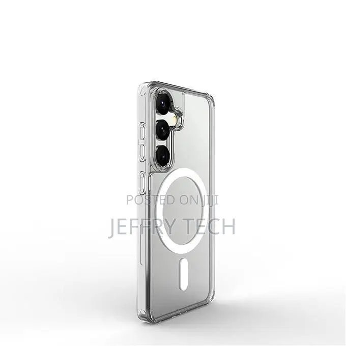 Objyca Samsung Galaxy S24 + Plus Crystal Clear Magsafe Case