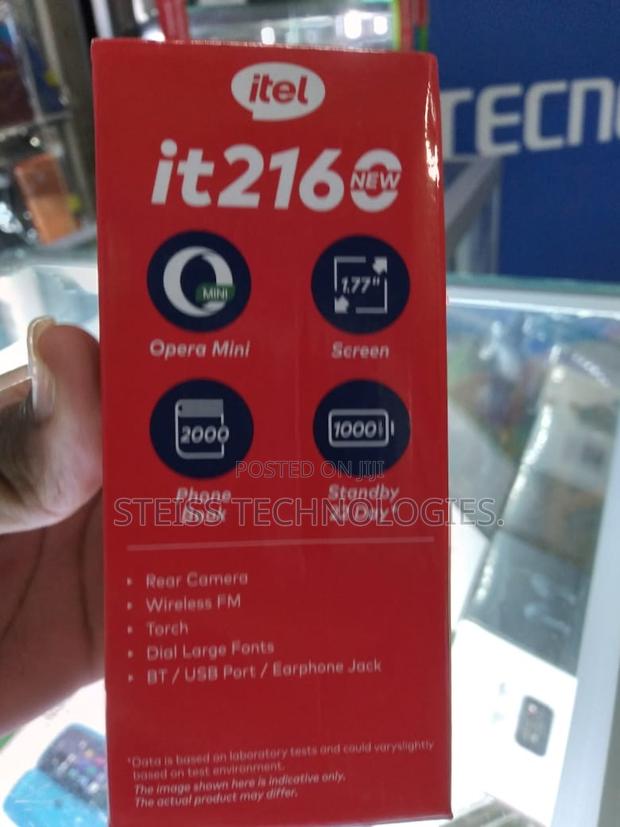 New Itel it2160 Black - main view