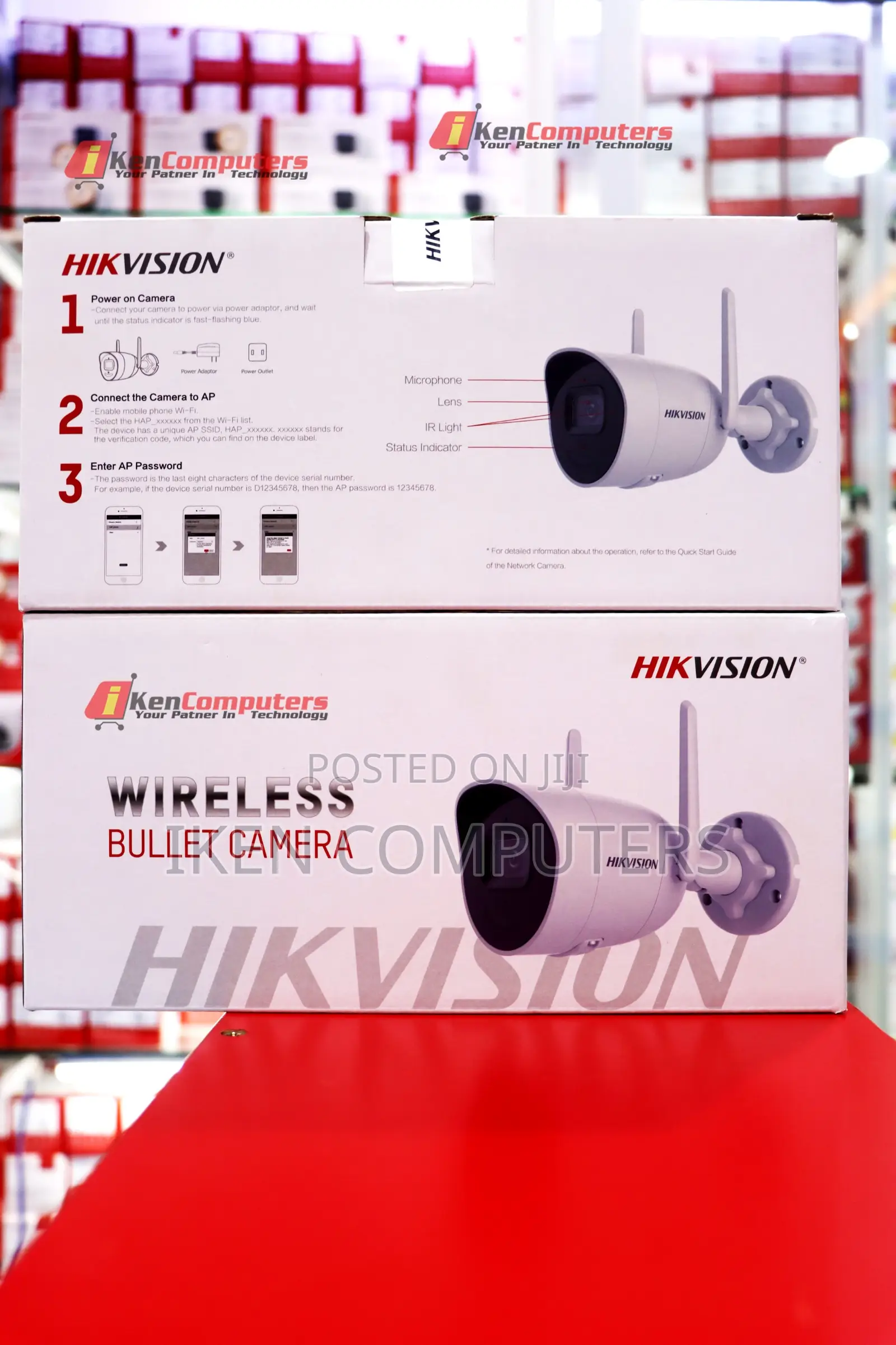 Hikvision Wireless 2mp Bullet Camera(Ds2-2cv2021g2-Idw)