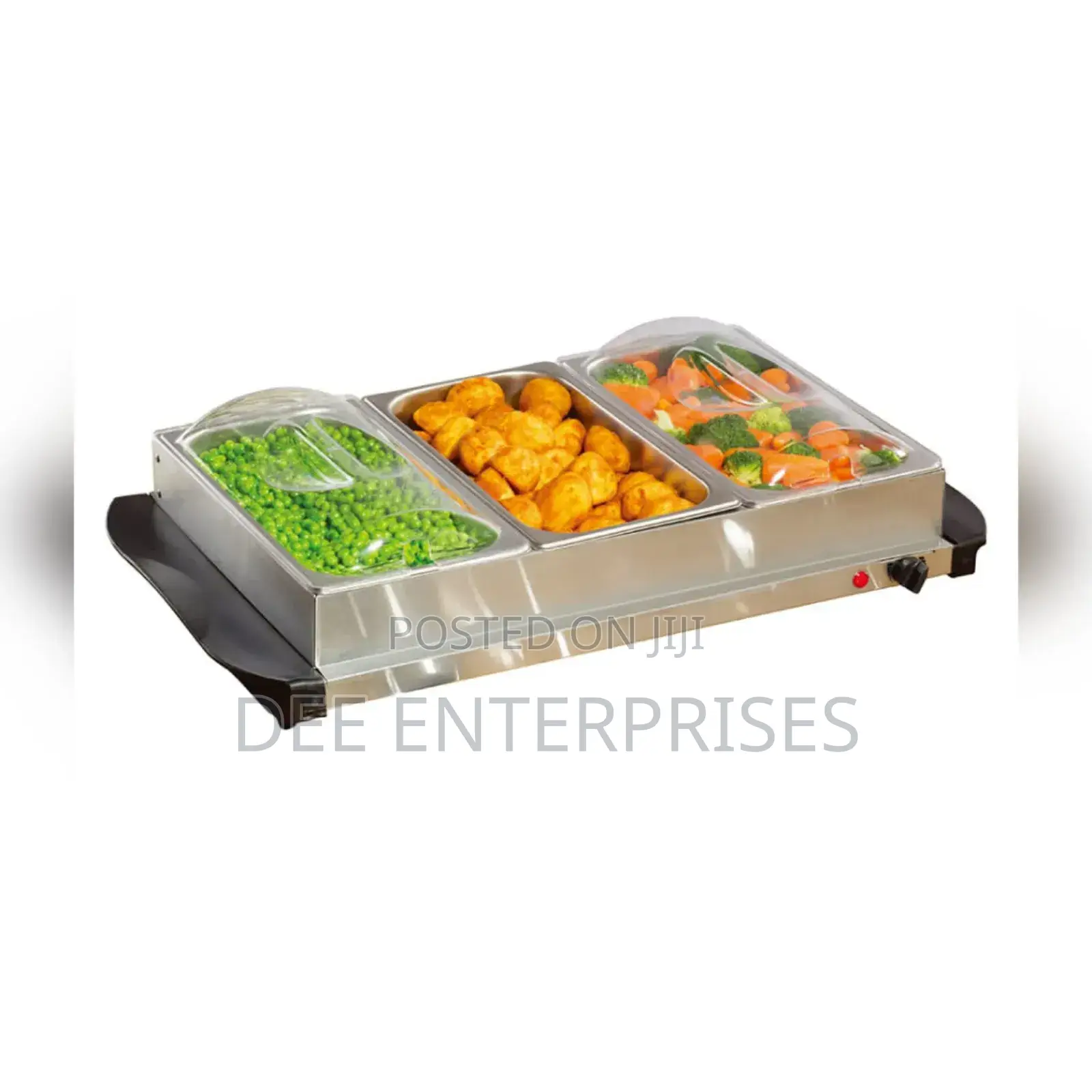2 in 1 Triple Electric Chaffing Dish 7.5 LTRS